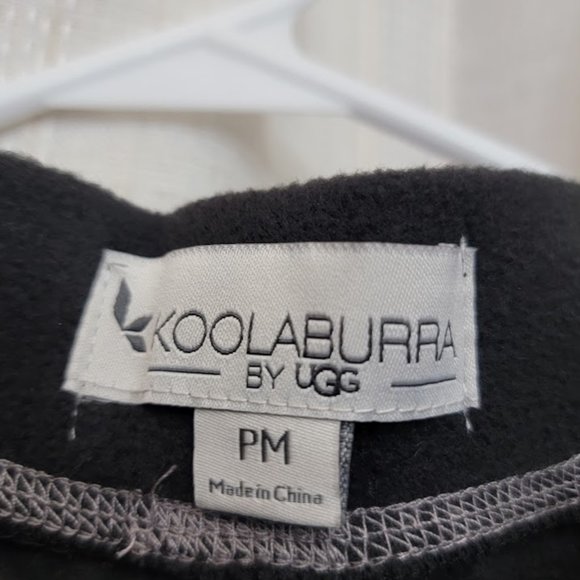 Koolaburra by Ugg Plaid Black and White Petite Medium Lounge Set - Picture 6 of 7